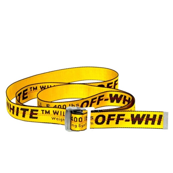 COPY - Off-White Industrial Utility Belt 7’ Extra Long Double Wrap 💛💛 - Picture 2 of 5